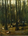 Holzfäller im Wald 1898 Max Liebermann deutscher Impressionismus